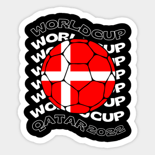 Denmark World Cup Sticker